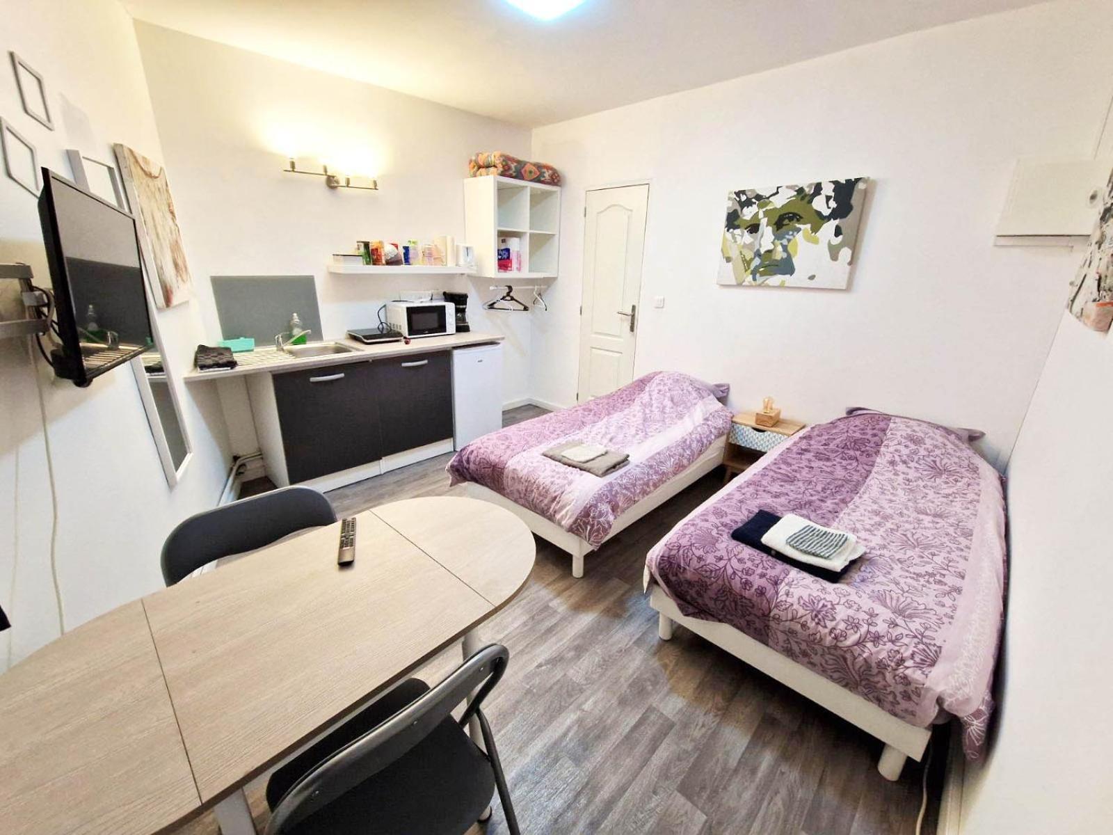 Studio, Chambres, Appartement, Gite Vendegies-sur-Ecaillon Eksteriør bilde